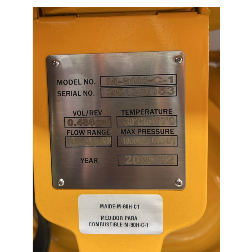Medidor Alto Flujo MAIDE M-80-1 - Imagen 2